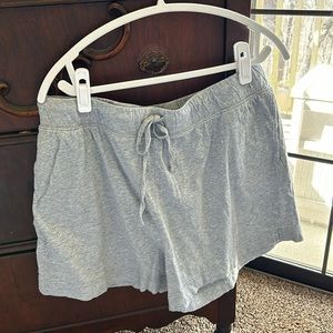 Jockey 100% cotton gray shorts with pockets.